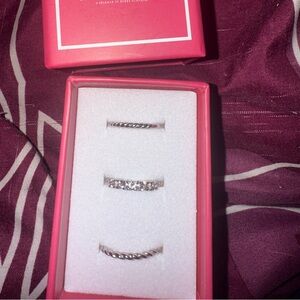 STACKERZ 2025 'Don't Get It Twisted' Ring - Desert Rose CZ - Pink Box